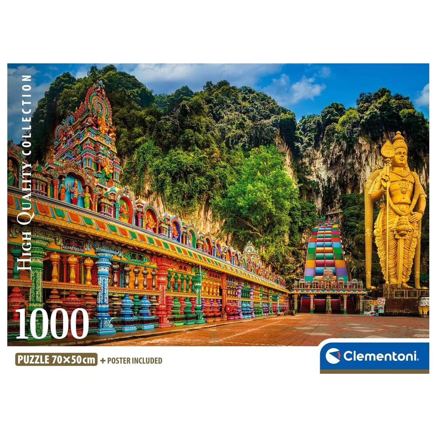 Painted Batu Caves puzzle 1000db-os termékfotó