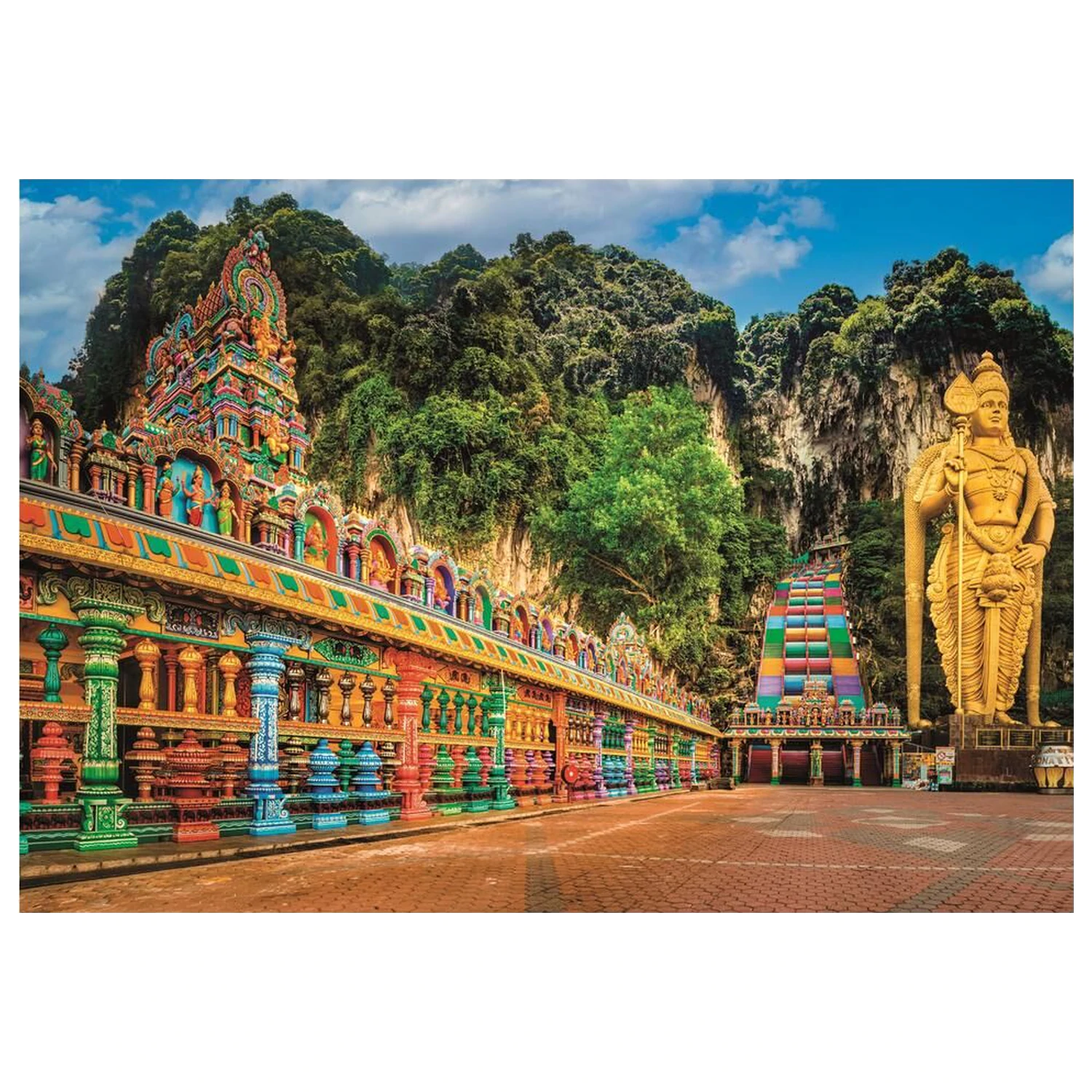 Painted Batu Caves puzzle 1000db-os termékfotó