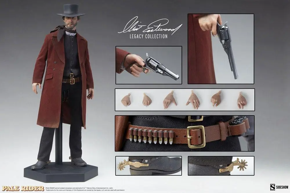 Pale Rider Clint Eastwood Legacy Collection akciófigura 1/6 The Preacher 30 cm termékfotó