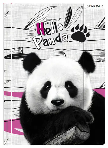 Panda A/4 gumis mappa termékfotó