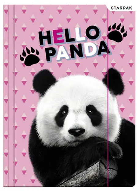 Panda A/4 gumis mappa termékfotó