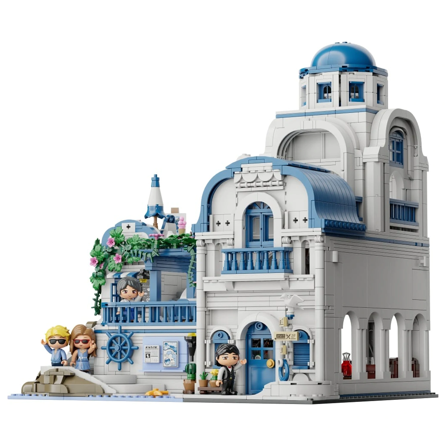 PANTASY Aegean Villa Building block 3038 db-os építőkészlet termékfotó