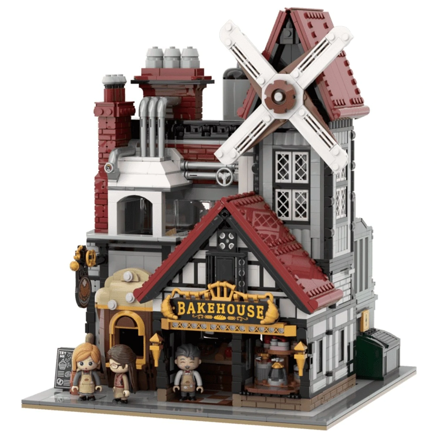 Pantasy Bakehouse Building block 2877 db-os építőkészlet termékfotó