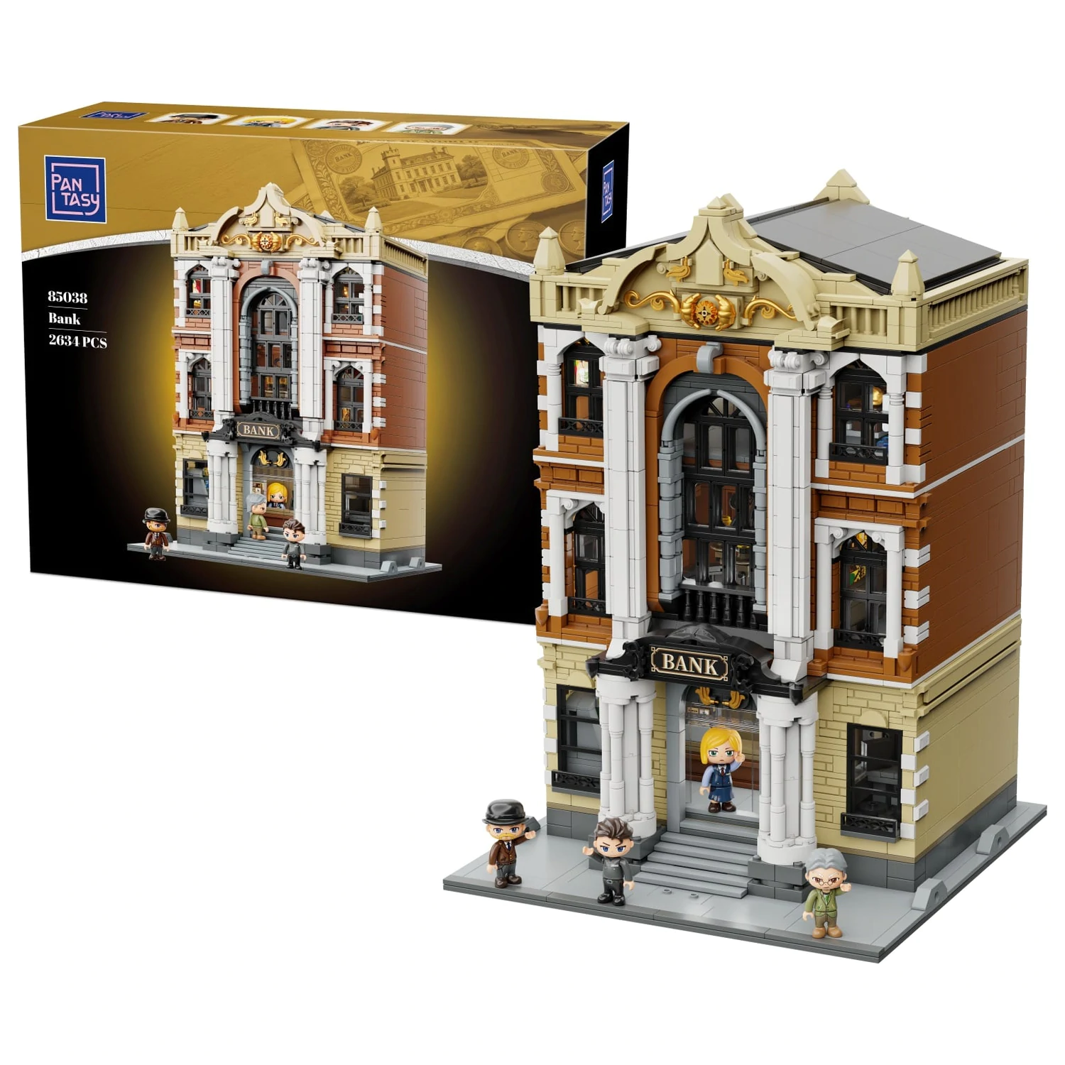 PANTASY Bank Building Block 2634 db-os építőkészlet termékfotó