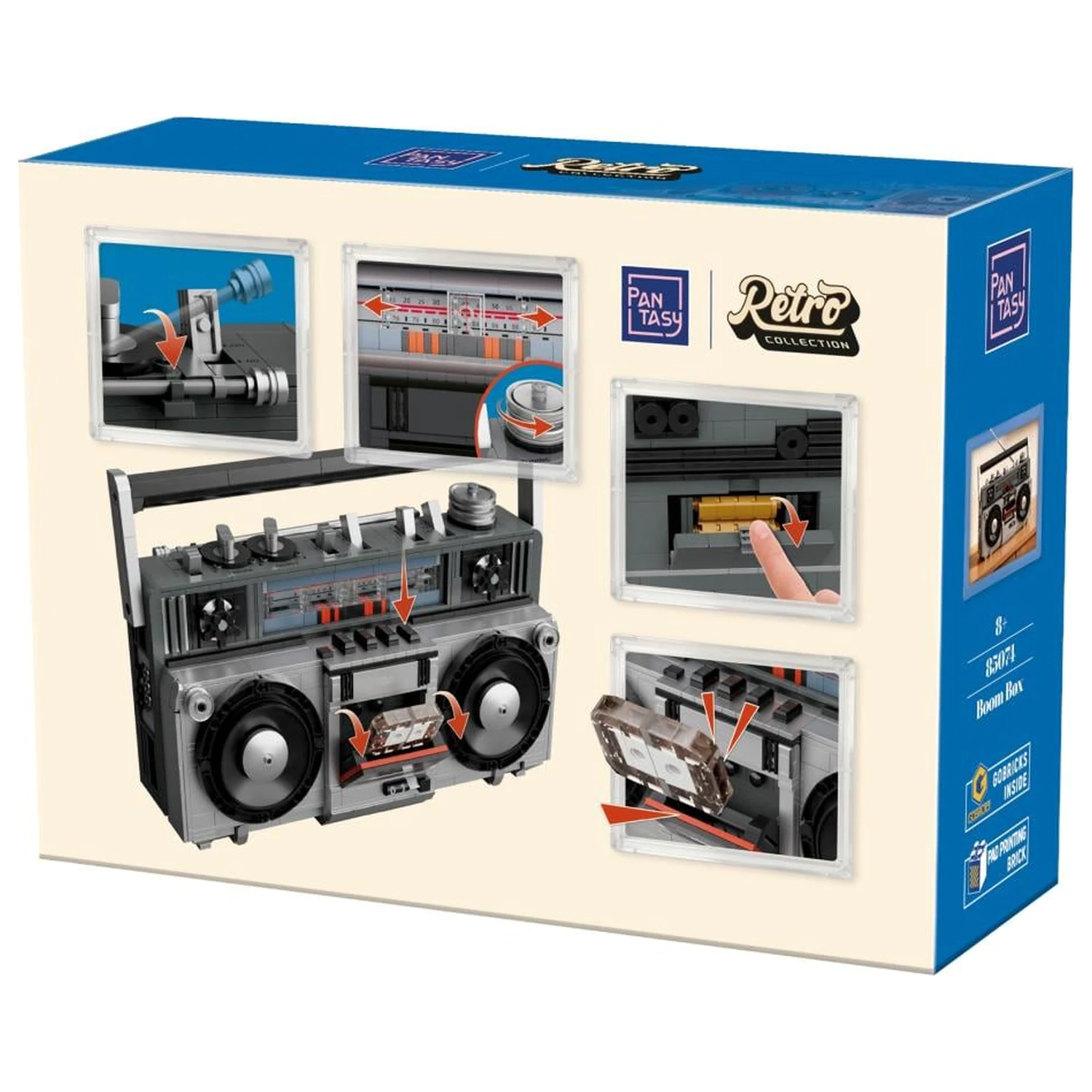 PANTASY Boombox építőkészlet 993 db-os termékfotó