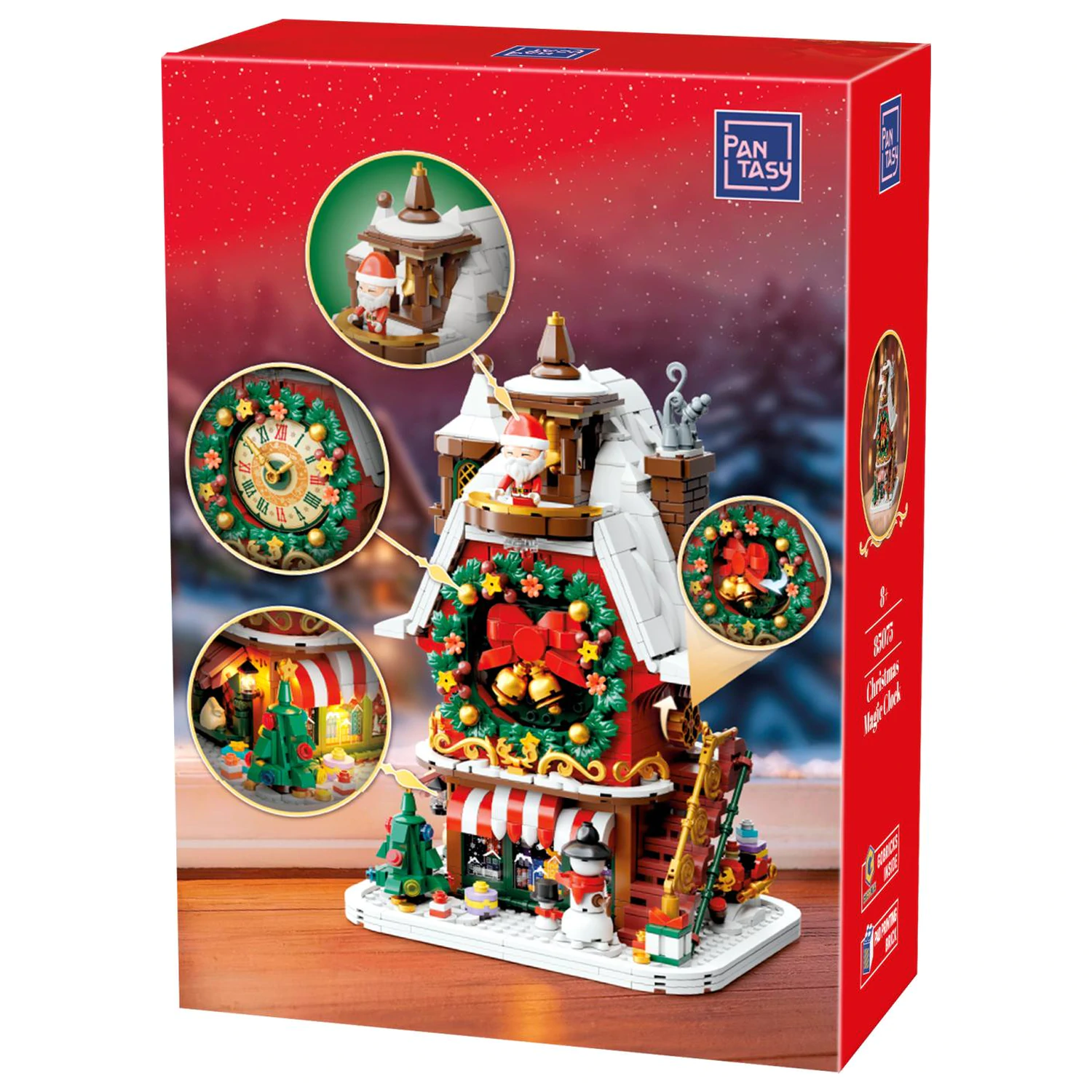 PANTASY Christmas Magic Clock építőkészlet 1269 db-os termékfotó