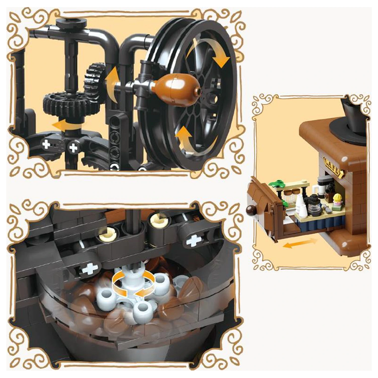 PANTASY Coffee Grinder építőkészlet 446 db-os termékfotó