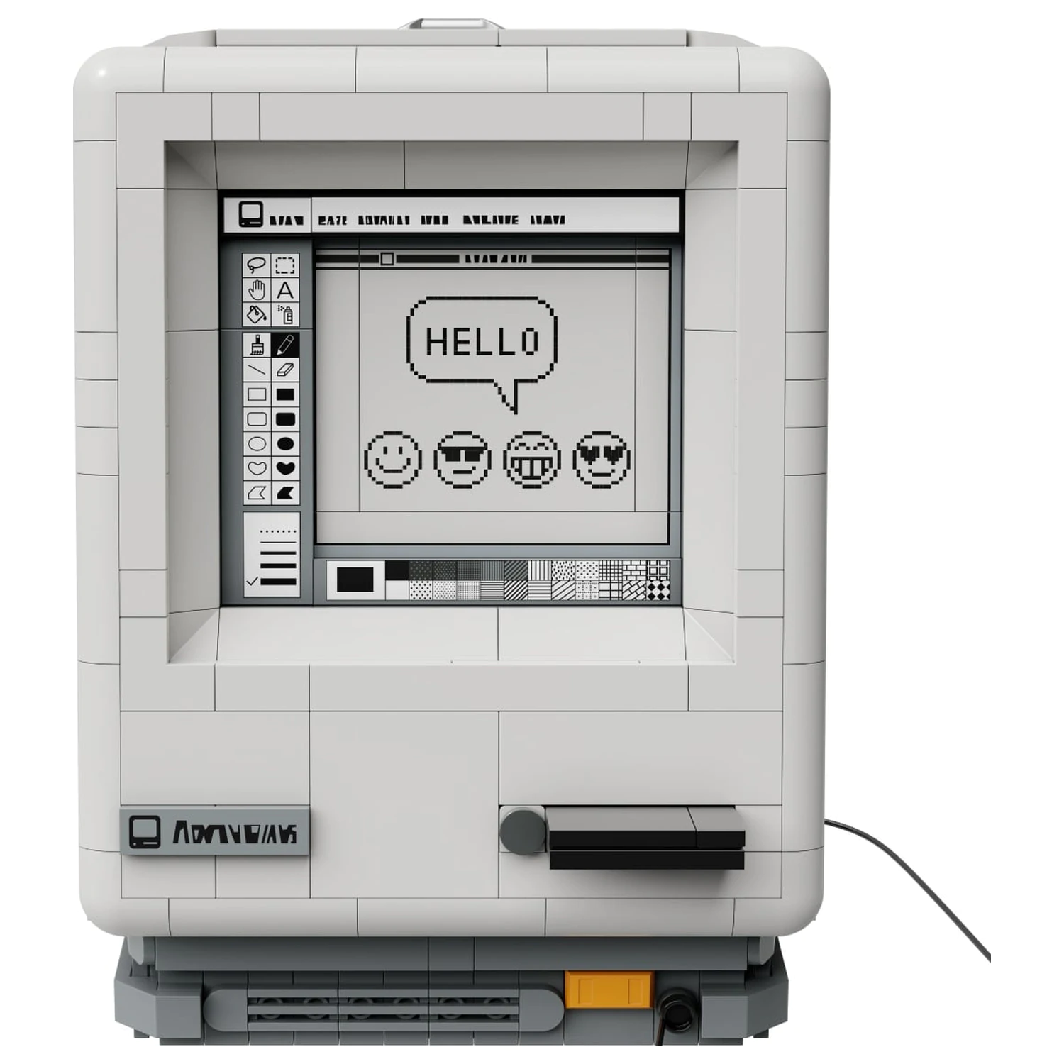 Pantasy Desktop Computer 1984 Building block 895 db-os építőkészlet termékfotó