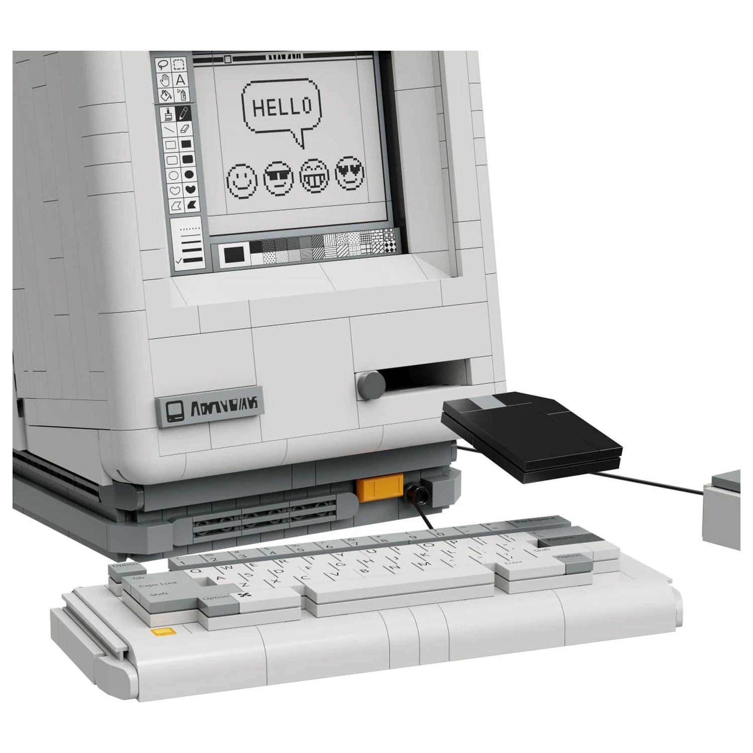 Pantasy Desktop Computer 1984 Building block 895 db-os építőkészlet termékfotó