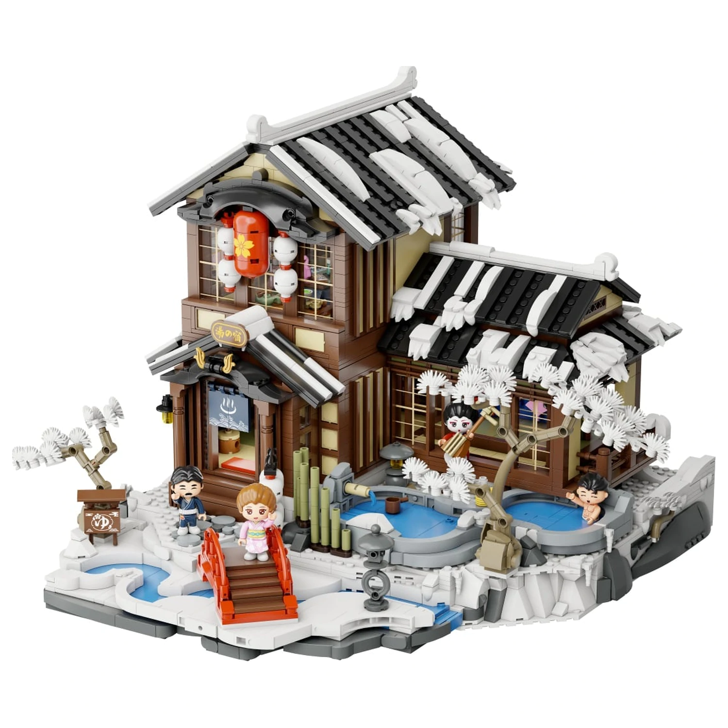 PANTASY Japanese Onsen Building block 2847 db-os építőkészlet termékfotó