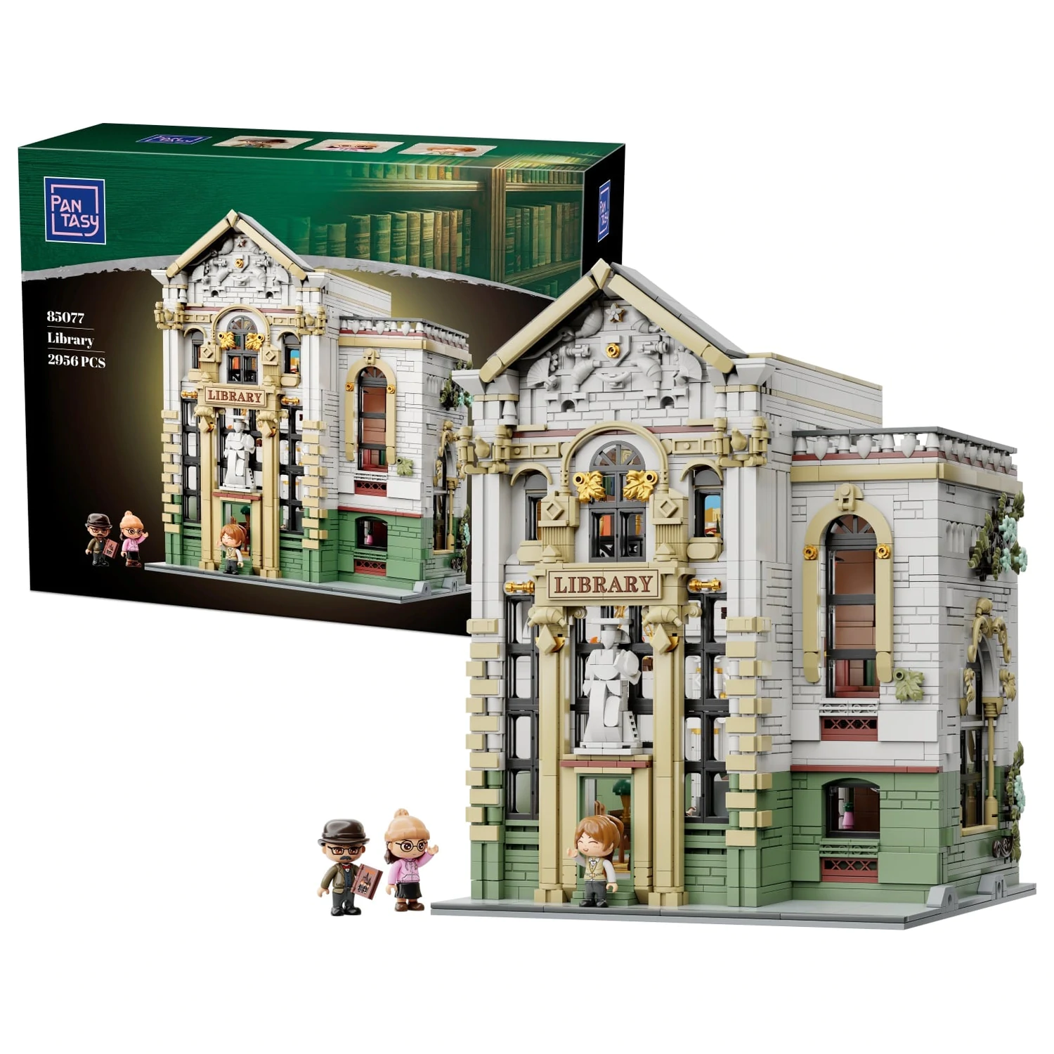 PANTASY Library Building Block 2956 db-os építőkészlet termékfotó