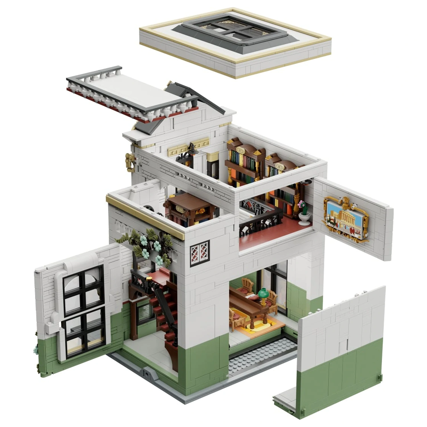 PANTASY Library Building Block 2956 db-os építőkészlet termékfotó