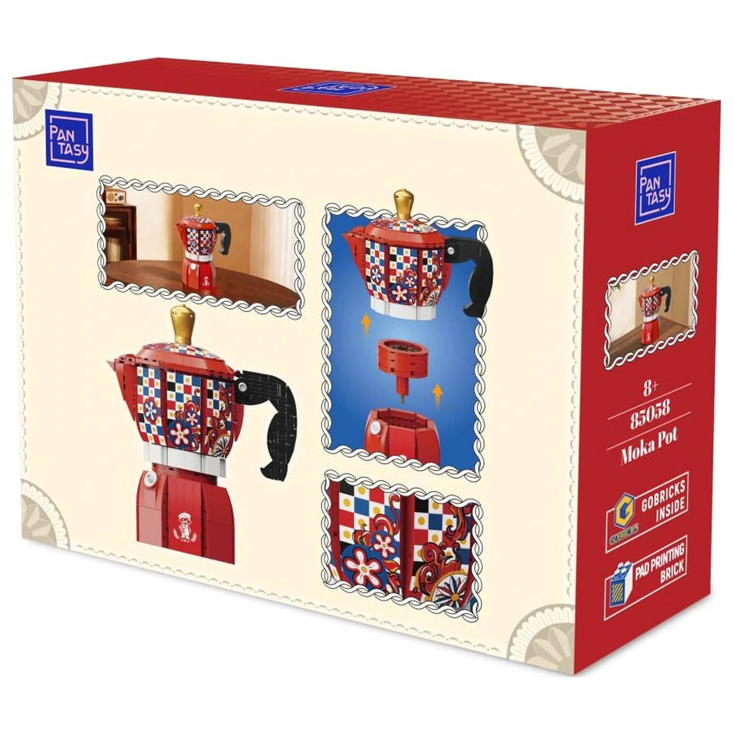Pantasy Moka Pot építőkészlet 533 db-os termékfotó