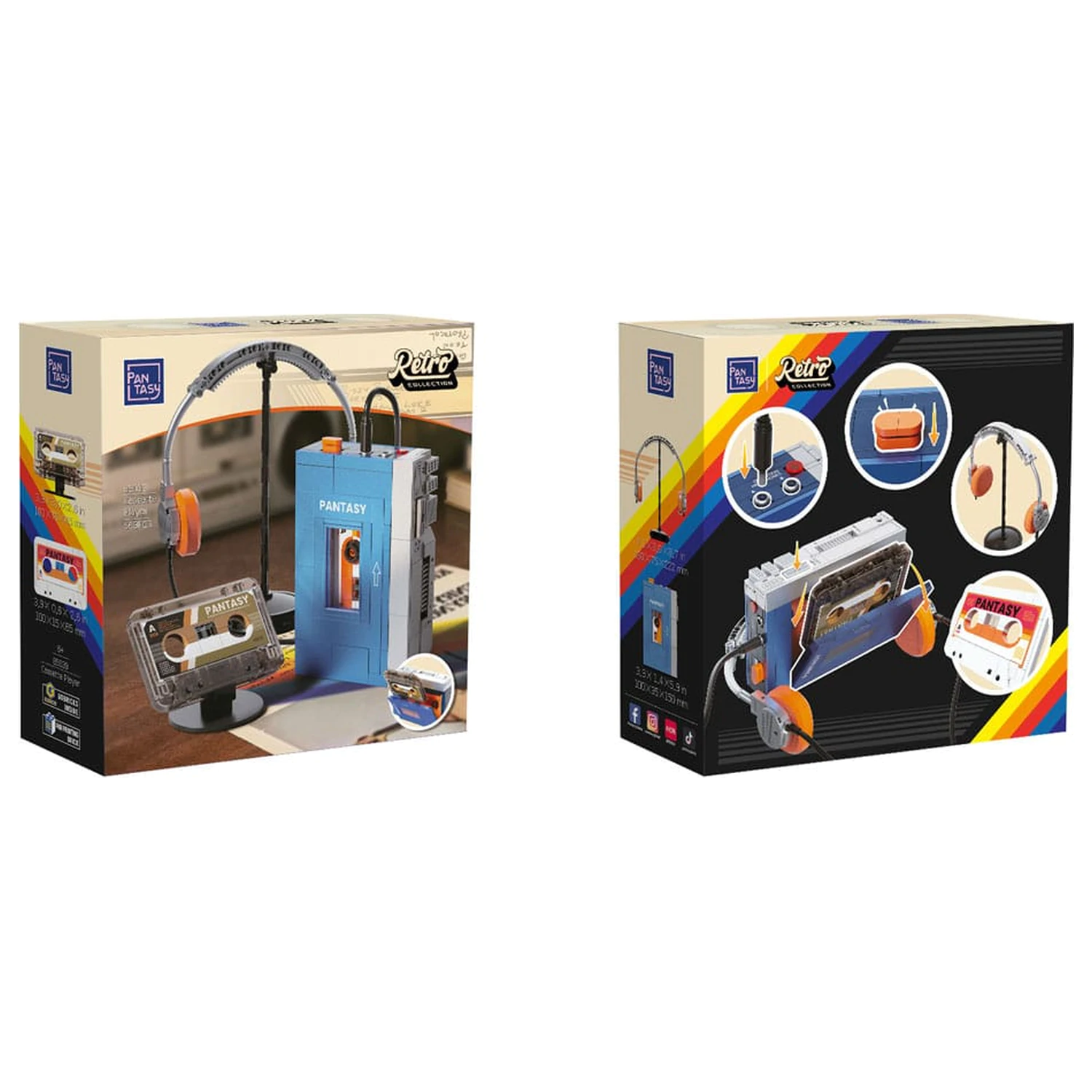 Pantasy Original Cassette Player építőkészlet  termékfotó