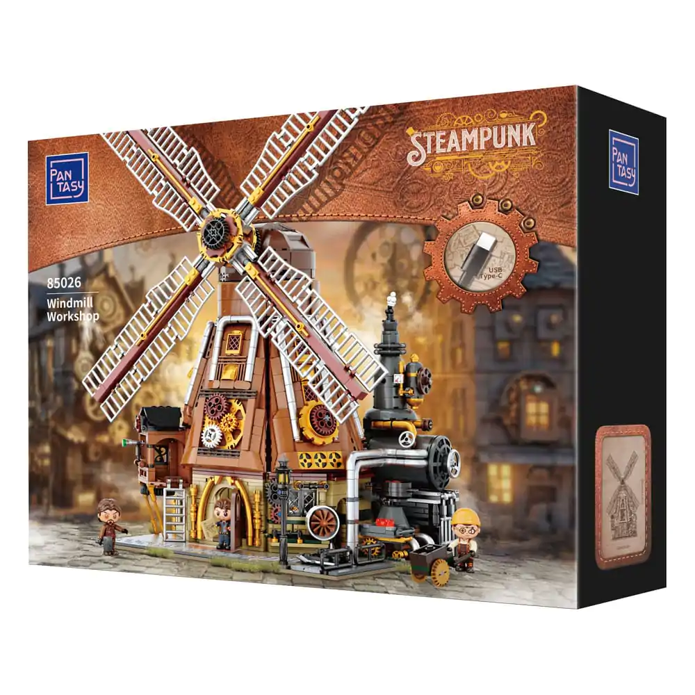 Pantasy Original Construction Steampunk Windmill Workshop építőkészlet termékfotó