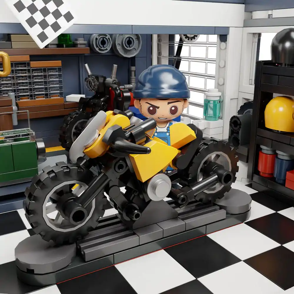 Pantasy Original Motorcycle Restaurant építőkészlet termékfotó
