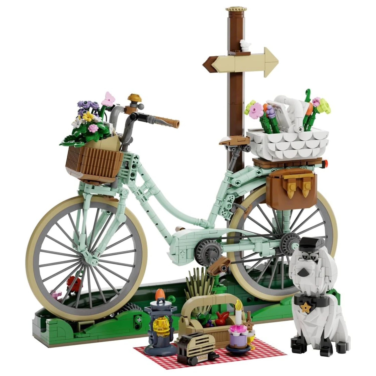 Pantasy Spring Picnic Bicycle építőkészlet 1079 db-os termékfotó