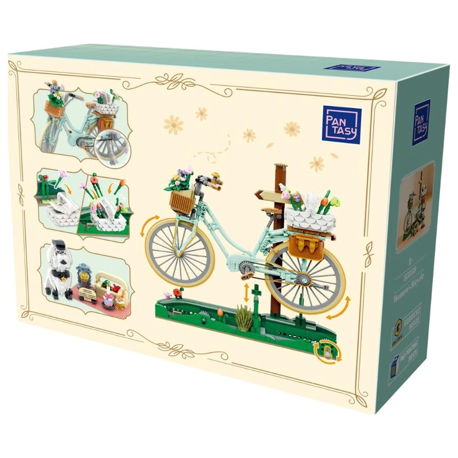 Pantasy Spring Picnic Bicycle építőkészlet 1079 db-os termékfotó