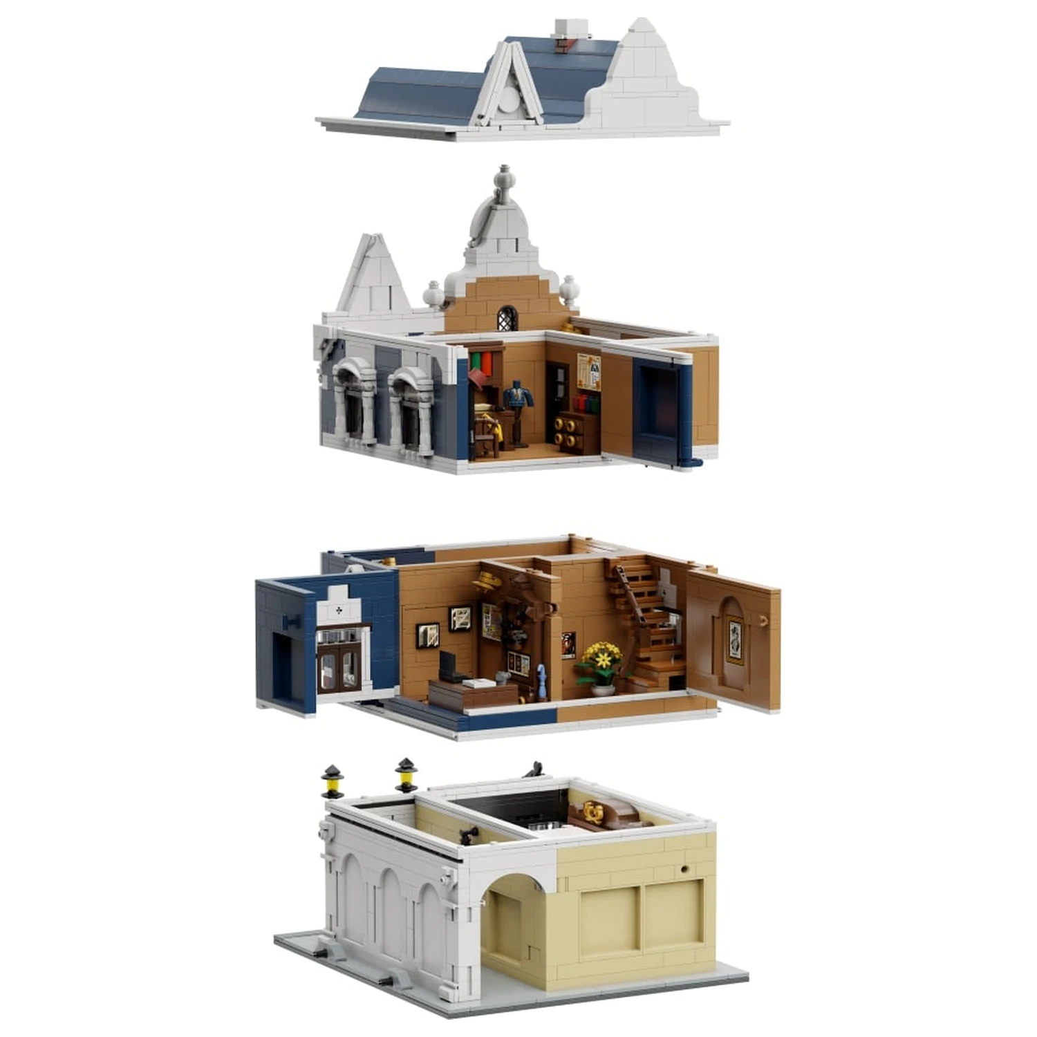 Pantasy Tailor Shop Building block 2831 db-os építőkészlet termékfotó
