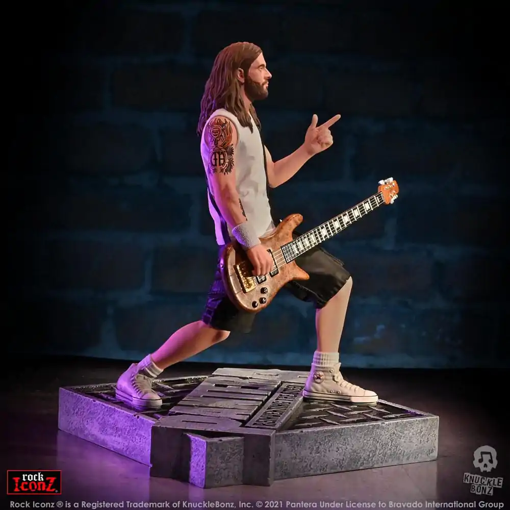 Pantera Rock Iconz Rex Brown (Reinventing the Steel) szobor figura 22 cm termékfotó