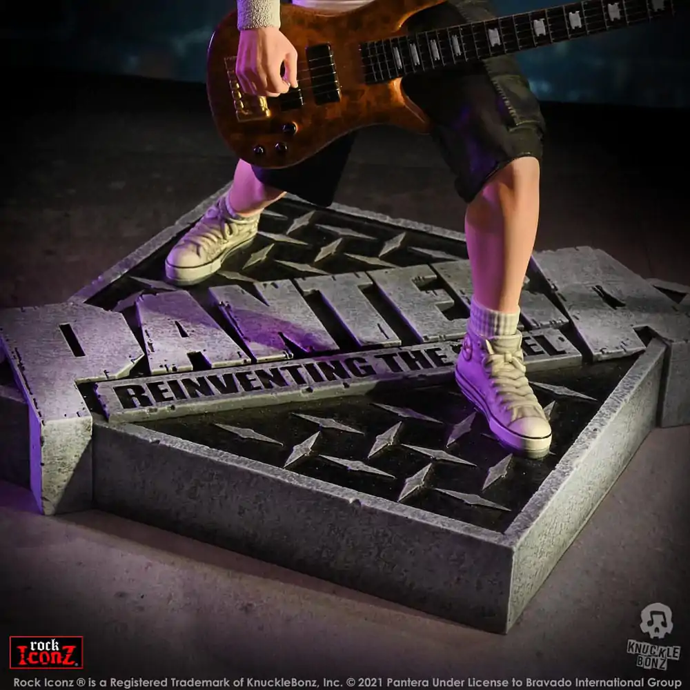 Pantera Rock Iconz Rex Brown (Reinventing the Steel) szobor figura 22 cm termékfotó