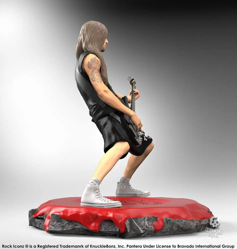 Pantera Rock Iconz Rex Brown szobor figura 22 cm termékfotó