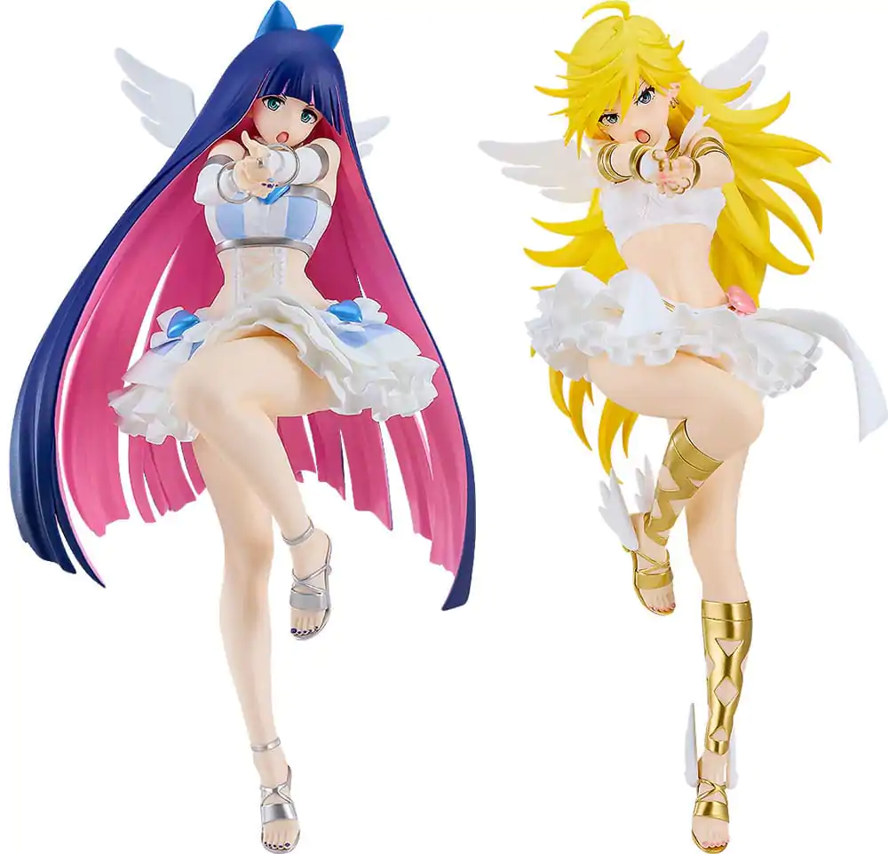 Panty &amp; Stocking with Garterbelt Pop Up Parade Panty &amp; Stocking Set: Repent Ver. L Size 2 db-os PVC szobor figura csomag 21 cm termékfotó