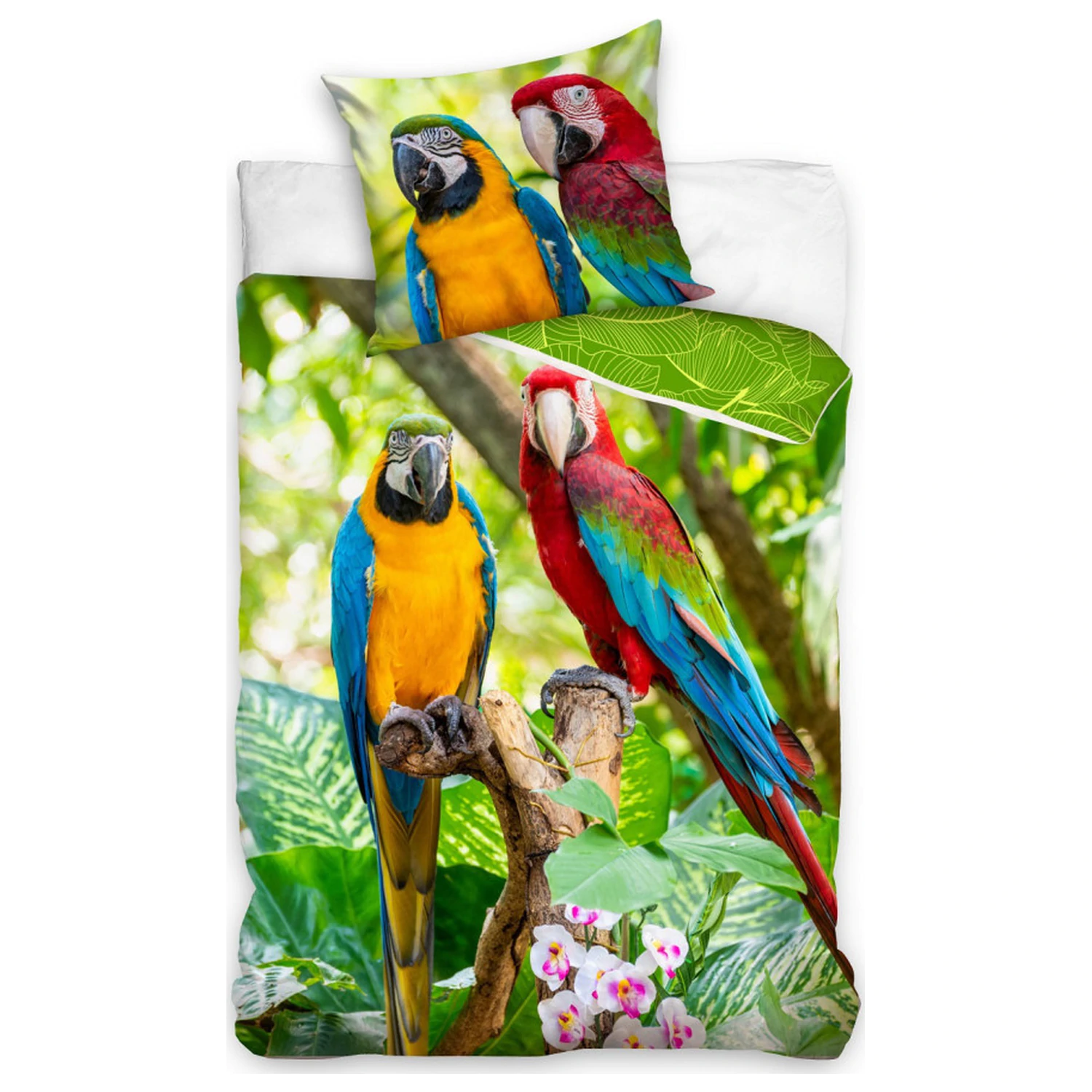 Papagáj Couple ágyneműhuzat  termékfotó
