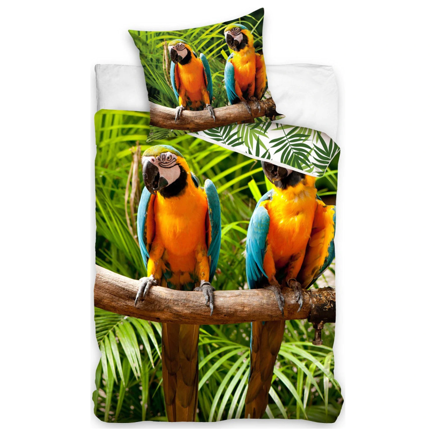 Papagáj Forest ágyneműhuzat termékfotó