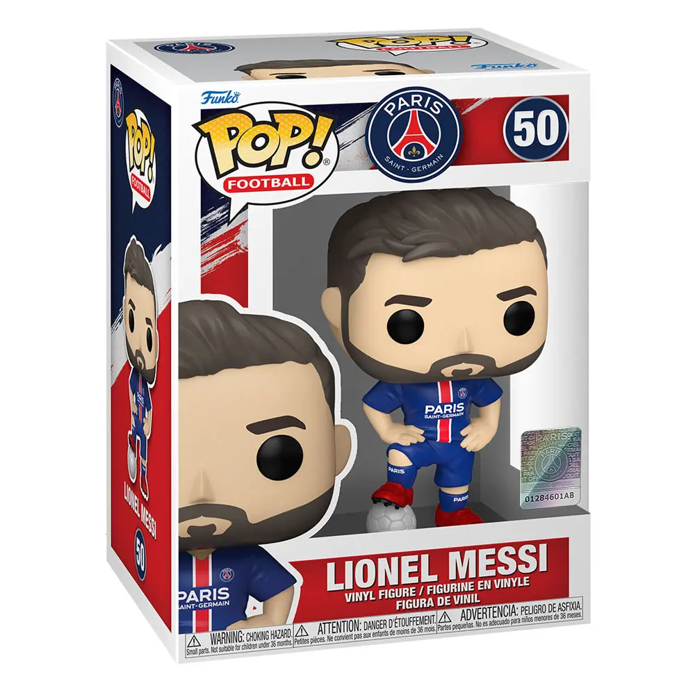 Paris Saint-Germain F.C. Funko POP! Football Vinyl figura Lionel Messi 9 cm termékfotó