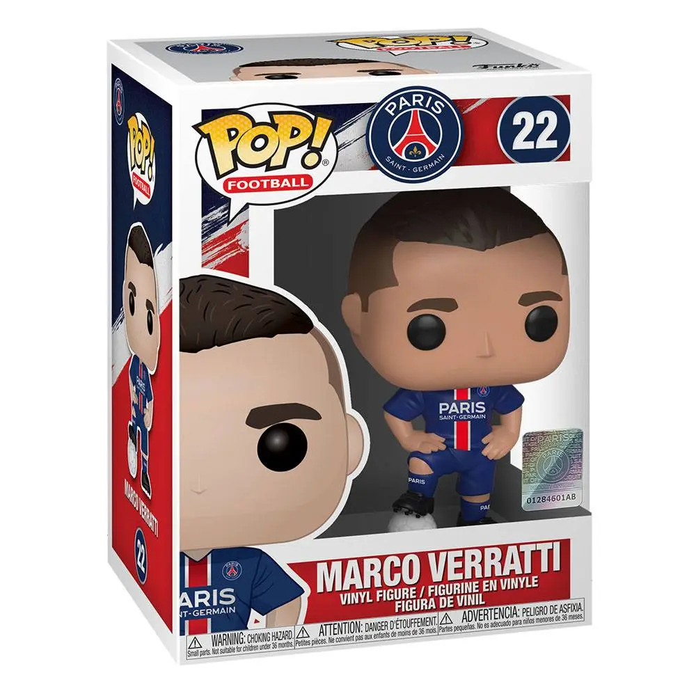 Paris Saint-Germain F.C. POP! Football Vinyl figura Marco Veratti 9 cm termékfotó