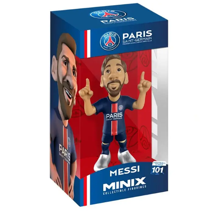Paris Saint-Germain Lionel Messi Minix figura 12cm termékfotó