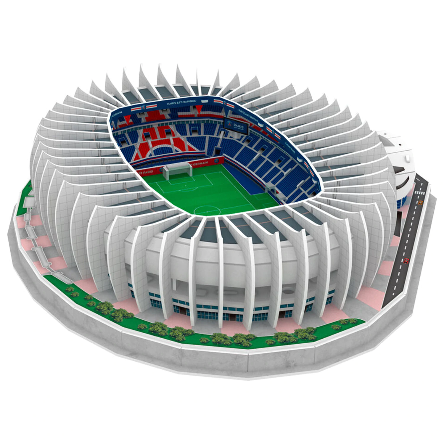 Paris Saint-Germain Princes Park Stadium 3D puzzle 111db-os termékfotó