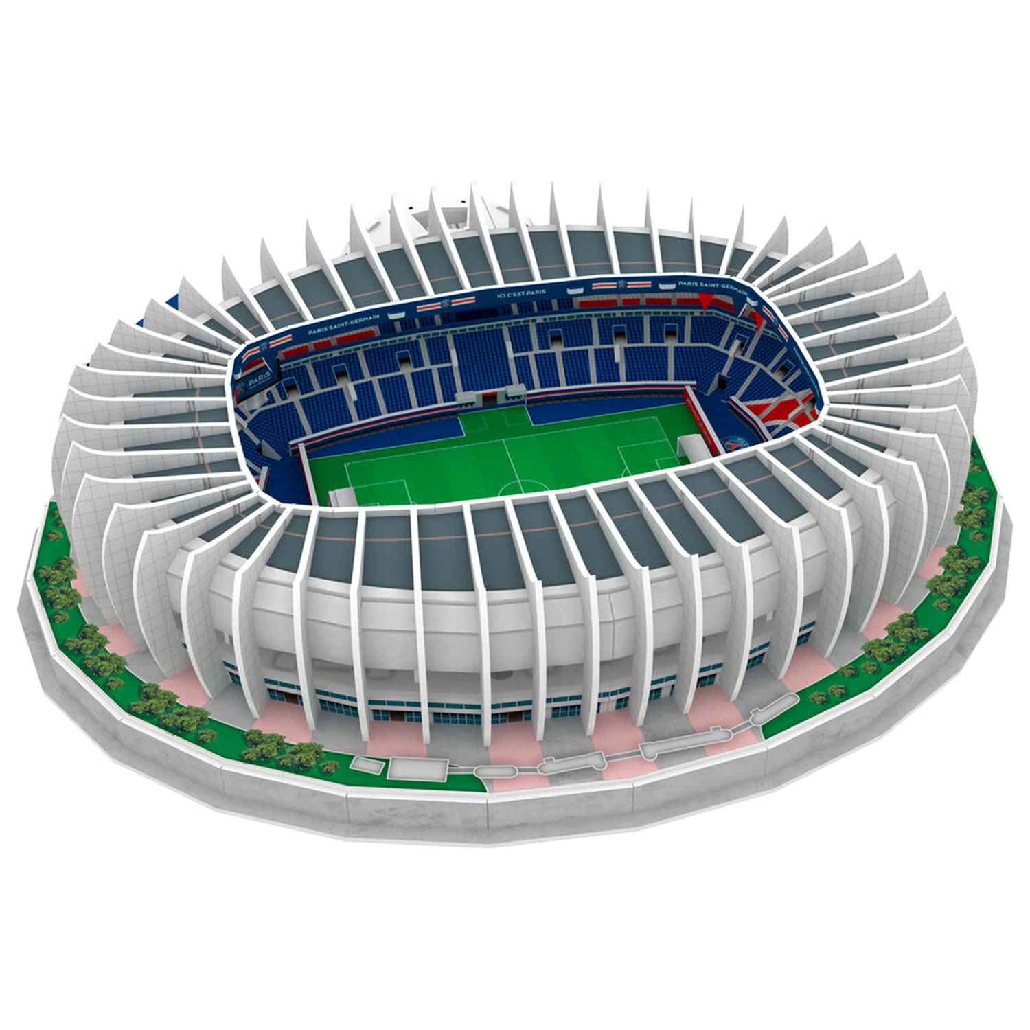 Paris Saint-Germain Princes Park Stadium 3D puzzle 111db-os termékfotó