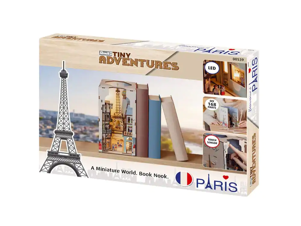 Paris Tiny Adventures Book Nook Mini Diorama 23 cm termékfotó