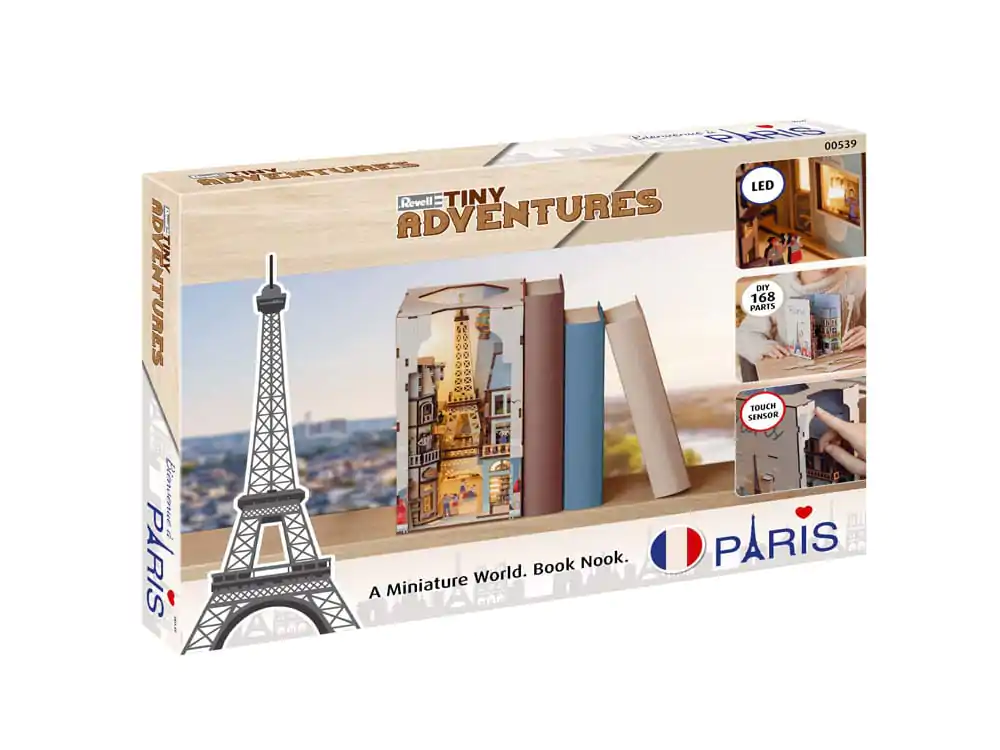 Paris Tiny Adventures Book Nook Mini Diorama 23 cm termékfotó