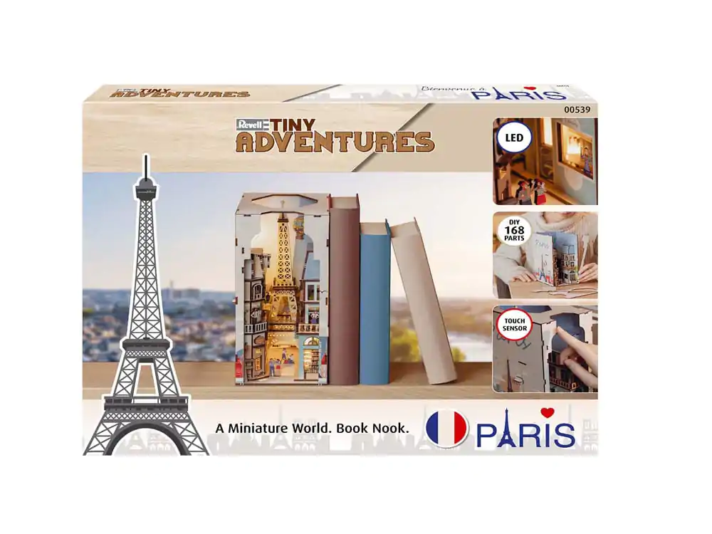 Paris Tiny Adventures Book Nook Mini Diorama 23 cm termékfotó