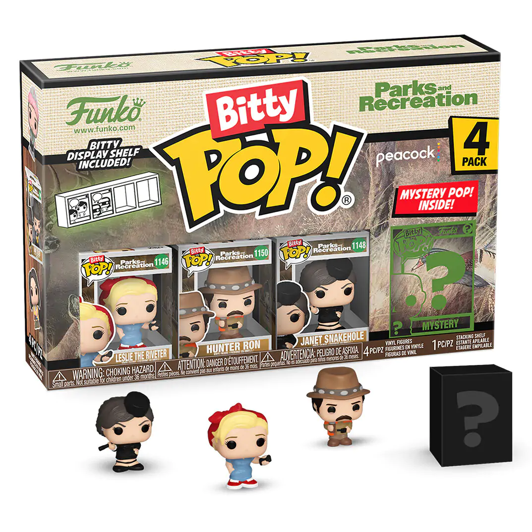 Park and Recreation Funko Bitty POP 4 db-os figura csomag Leslie termékfotó