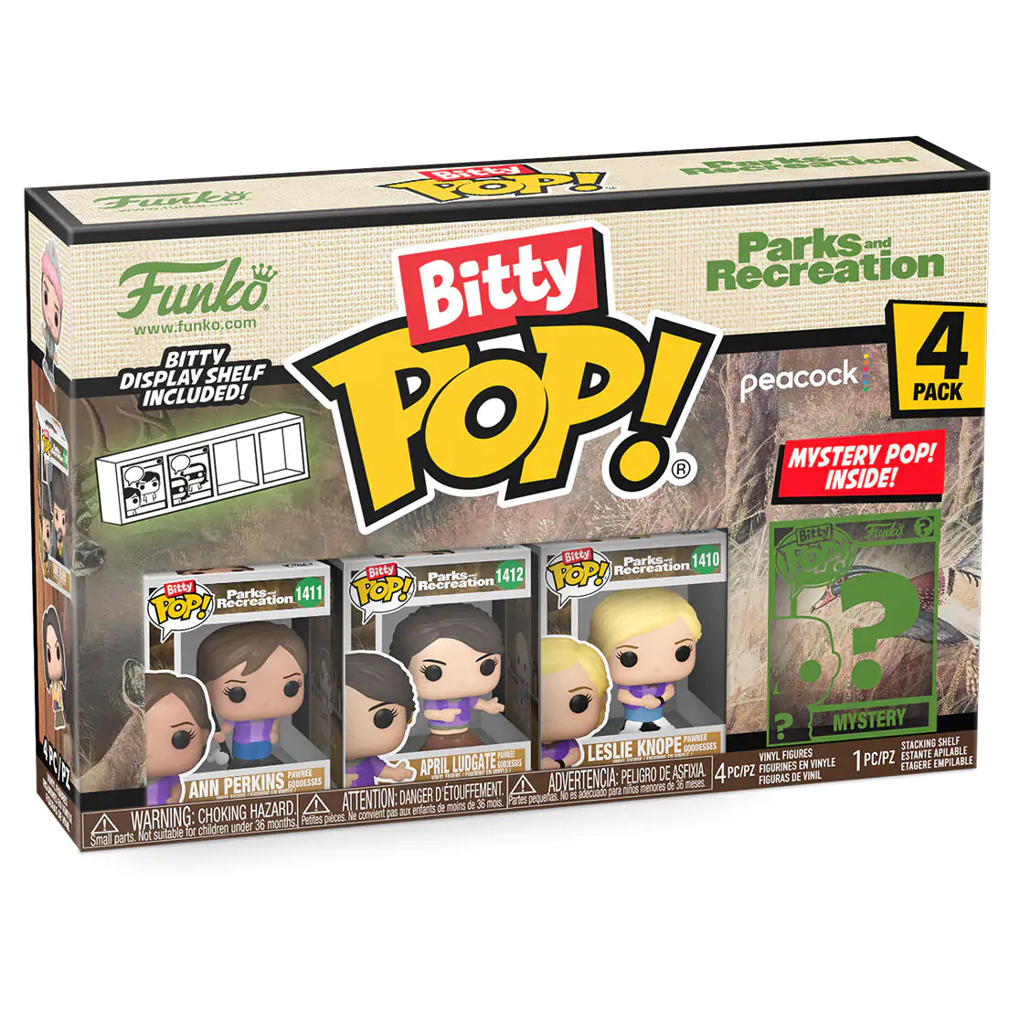 Park and Recreation Funko Bitty POP 4 db-os figura csomagGoddess termékfotó