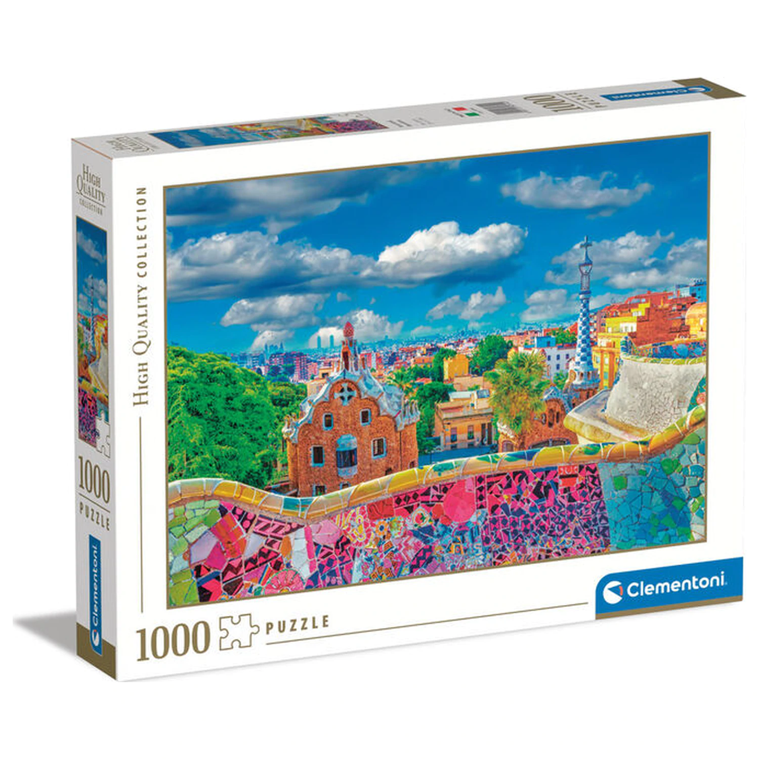 Park Güell Barcelona puzzle 1000db-os termékfotó