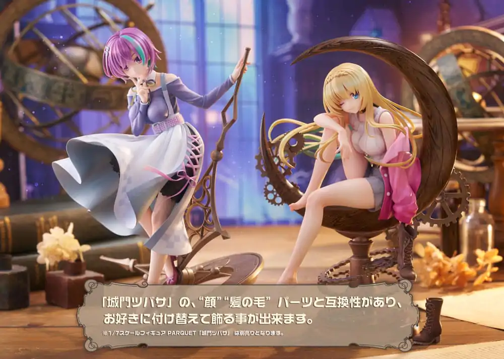 Parquet 1/7 Ibaraki Rino AmiAmi PVC szobor figura Limitált kiadás 23 cm termékfotó