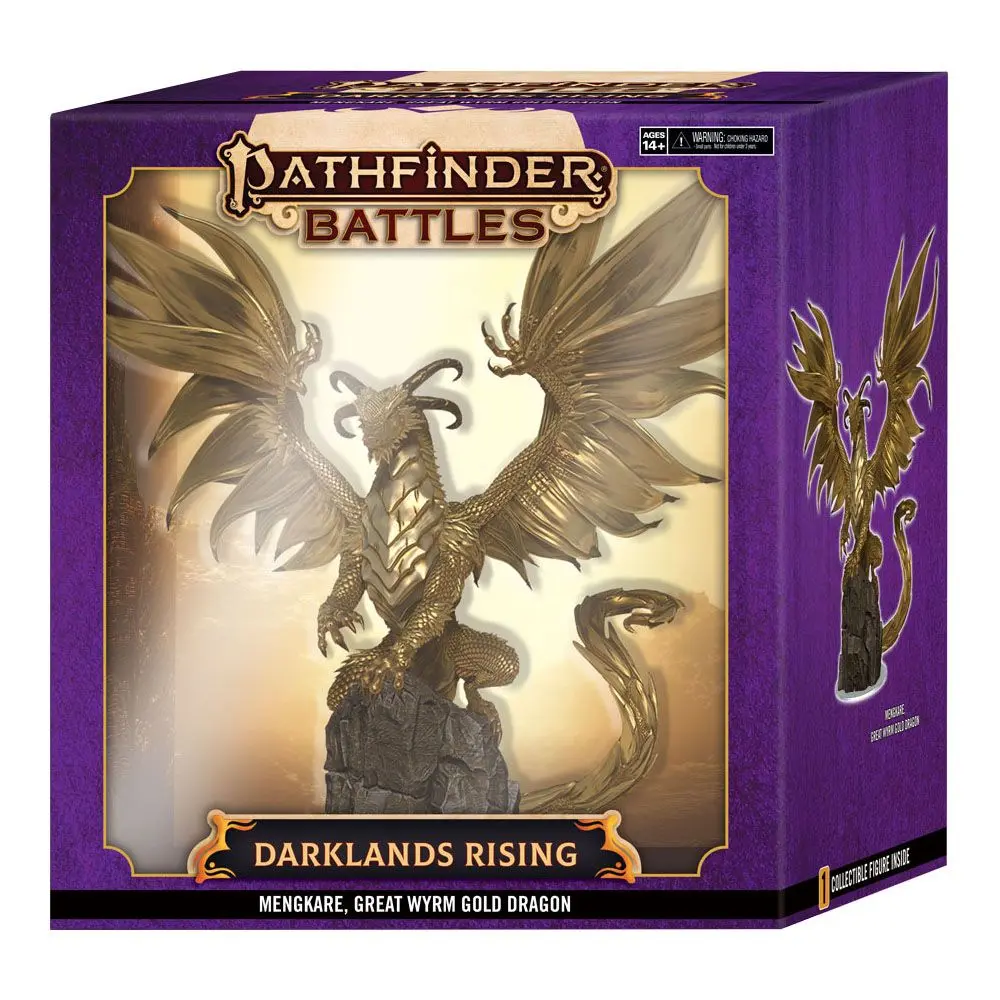 Pathfinder Battles: Darklands Rising - Premium Set: Great Wyrm Mengkare 25 cm termékfotó