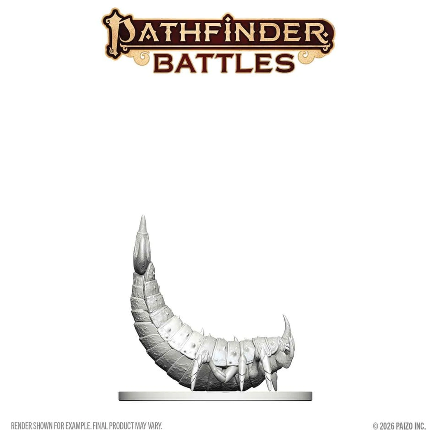 Pathfinder Battles Deep Cuts Unpainted Miniature Ankhrav 13 cm termékfotó