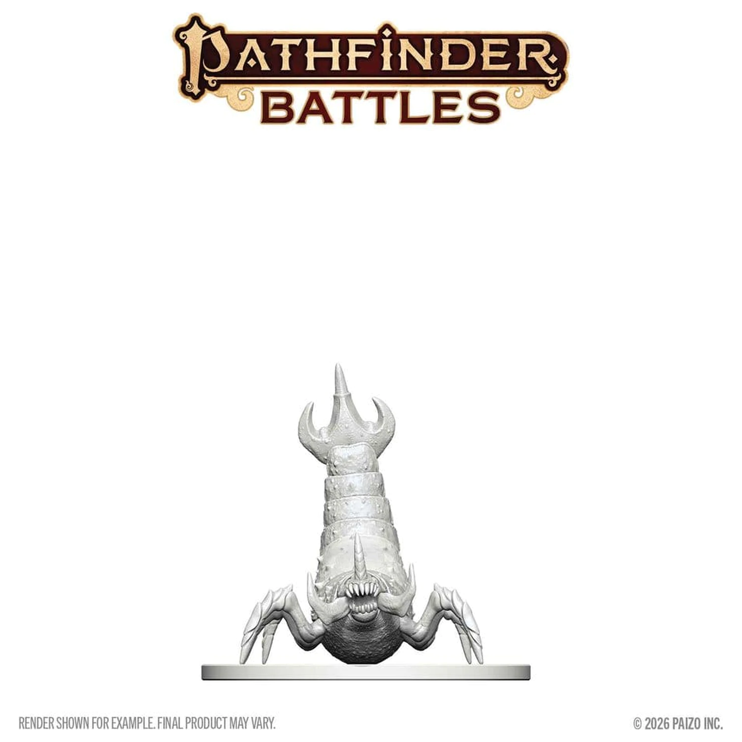 Pathfinder Battles Deep Cuts Unpainted Miniature Ankhrav 13 cm termékfotó