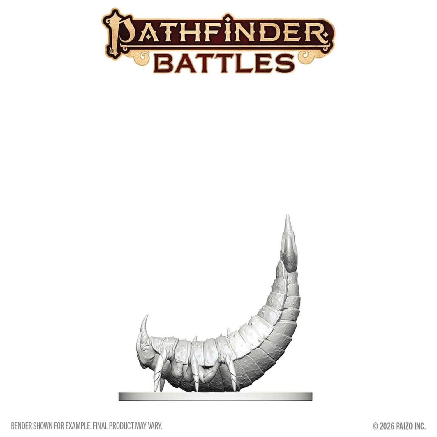 Pathfinder Battles Deep Cuts Unpainted Miniature Ankhrav 13 cm termékfotó