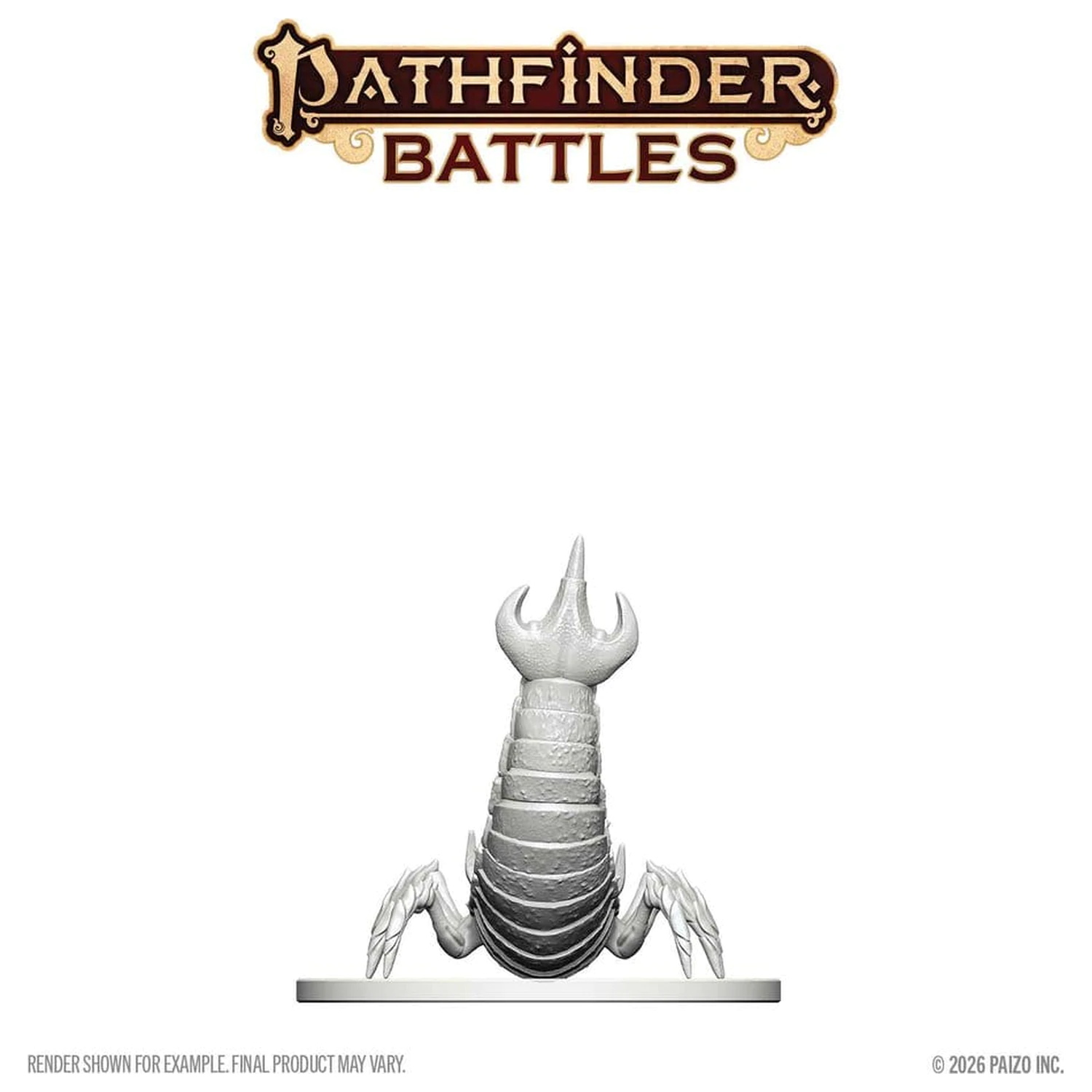 Pathfinder Battles Deep Cuts Unpainted Miniature Ankhrav 13 cm termékfotó
