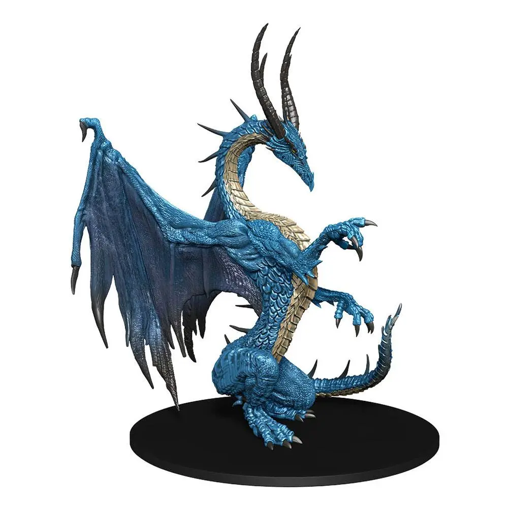 Pathfinder Battles Deep Cuts Unpainted Miniature Blue Dragon figura termékfotó