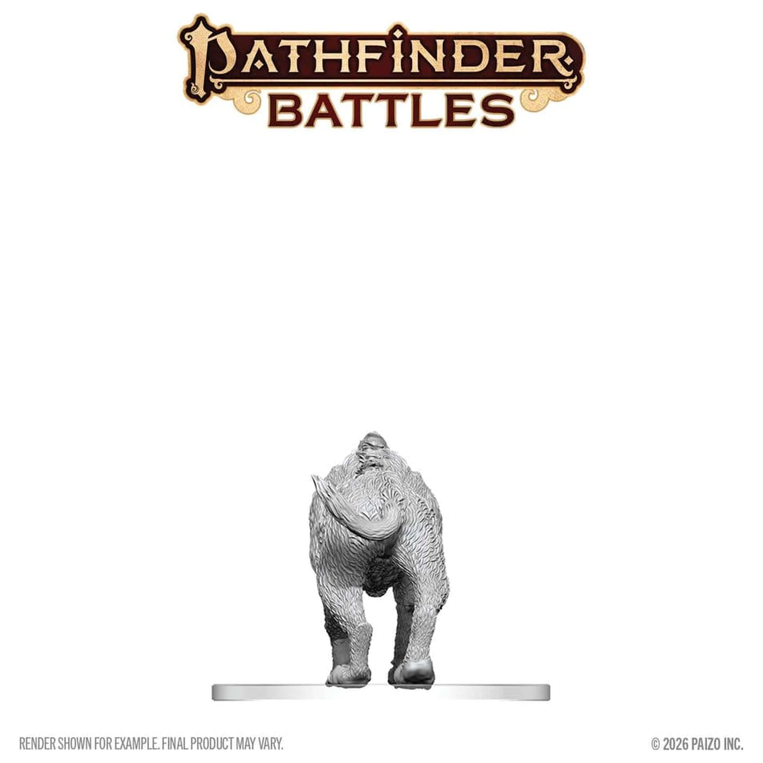 Pathfinder Battles Deep Cuts Unpainted Miniature Hyaenodon 13 cm termékfotó
