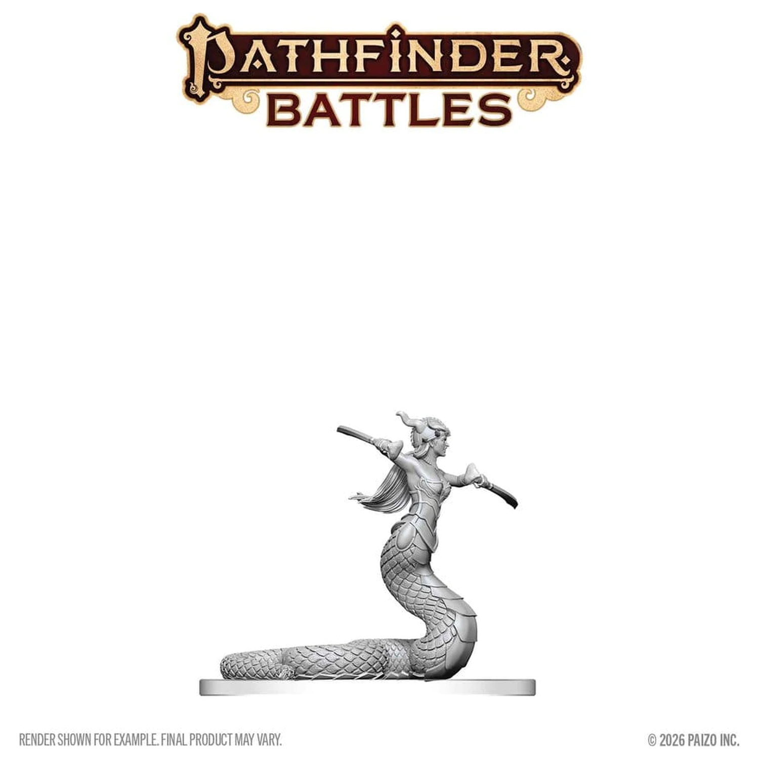 Pathfinder Battles Deep Cuts Unpainted Miniature Lamia Matriarch 13 cm termékfotó
