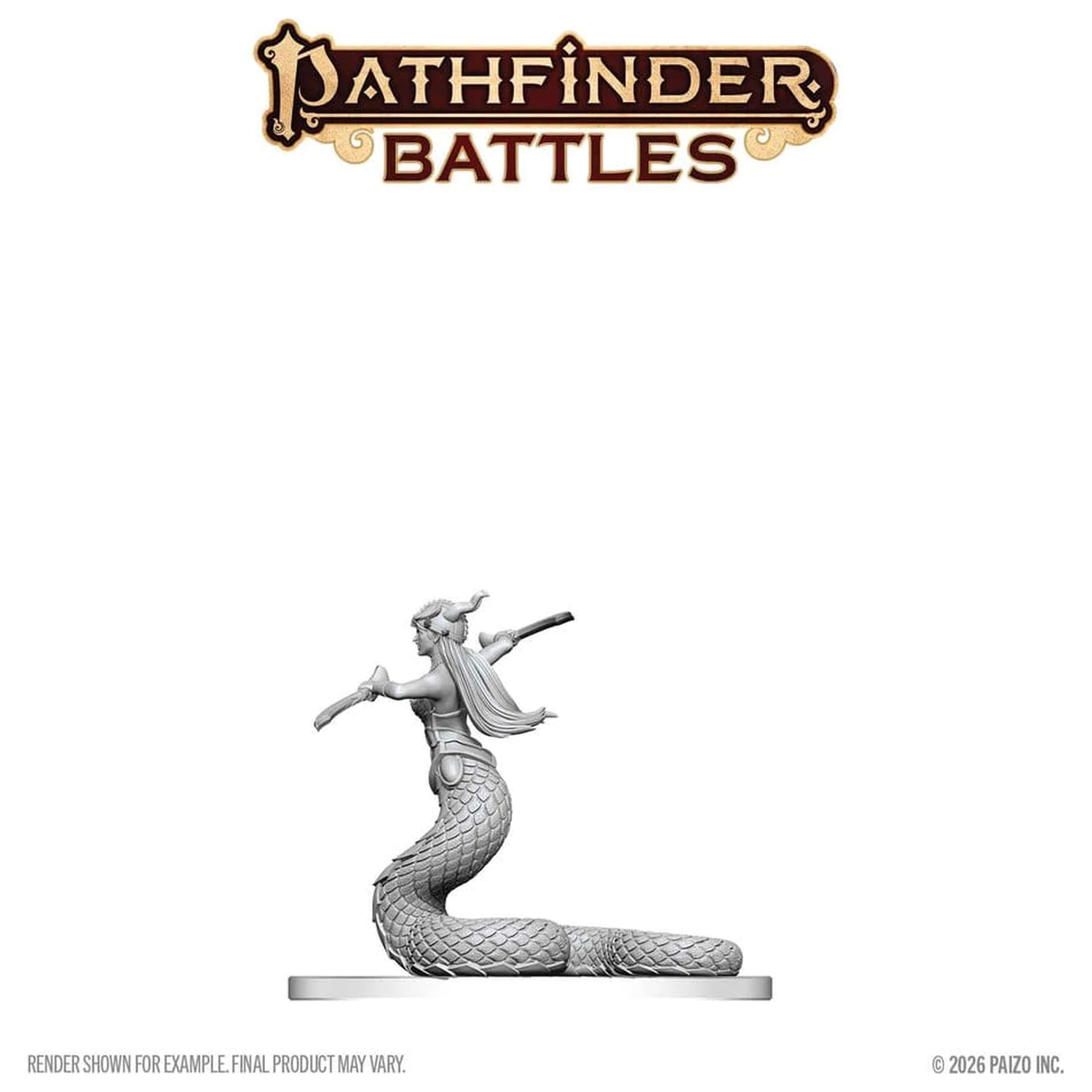 Pathfinder Battles Deep Cuts Unpainted Miniature Lamia Matriarch 13 cm termékfotó